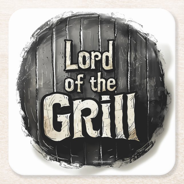 GRILLEN Master" Paper Untersetzer (Vorderseite)