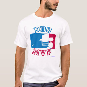 GRILLEN MVP Spaß Outdoor Cookout Grill Art T-Shirt