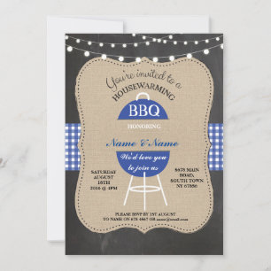 GRILLEN New Zuhause Sweet HouseWarming Chalk Board Einladung