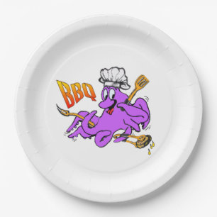 GRILLEN Octopus Cust. Pappteller