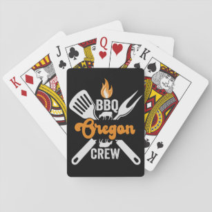GRILLEN Oregon Crew Funny American Family Matching Spielkarten