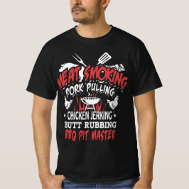 GRILLEN PIT MASTER T - SHIRT FÜR MASTER DES GRILLS