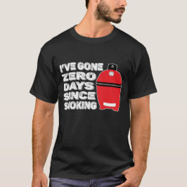 Grillen Pitmaster hört nie auf zu rauchen Rauchen  T-Shirt