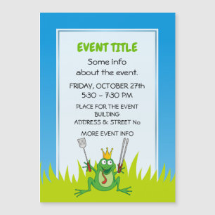 GRILLEN Prince Magnetkarte