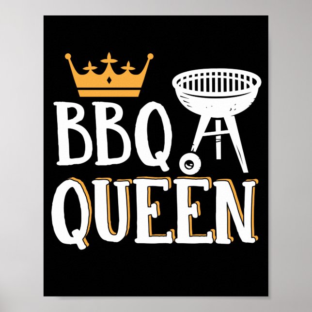 GRILLEN Queen Smoker Grill Grill Grillen Grillen Poster (Vorne)