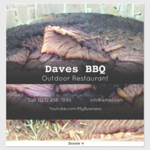 GRILLEN Restaurant Food Custom Cut Vinyl Sticker