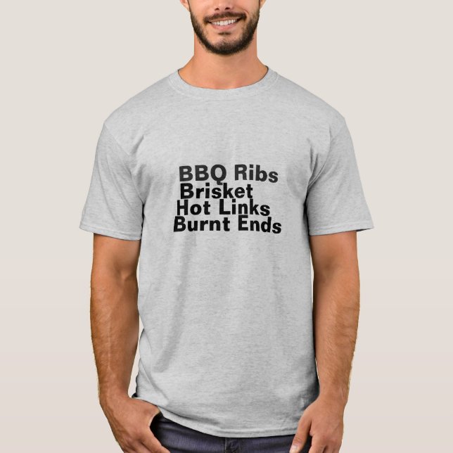 GRILLEN Ribs, Brisket T-Shirt (Vorderseite)