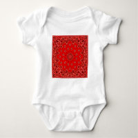 GRILLEN roter Paisley-Westernbandana-Schal-Druck
