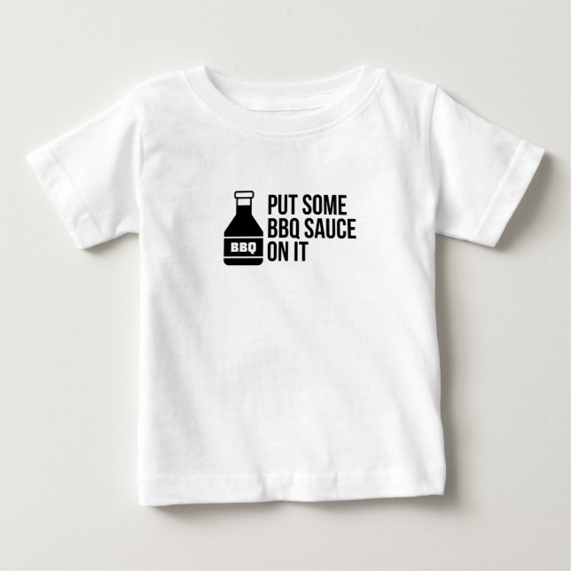 Grillen SAUCE Baby T-shirt (Vorderseite)