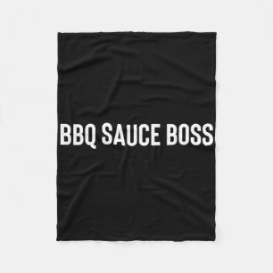Grillen Sauce Boss Fleecedecke
