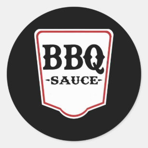 Grillen Sauce-Kinderkostüm Runder Aufkleber
