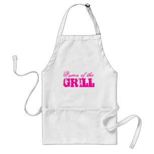 GRILLEN-Schürze für Frauen   Königin des Grills Schürze