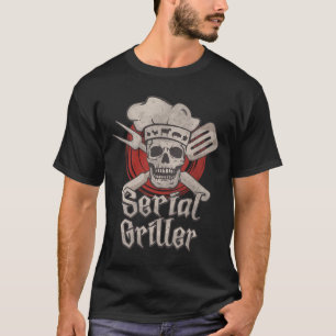 Grillen Serial Griller Picnic Graphic T-Shirt