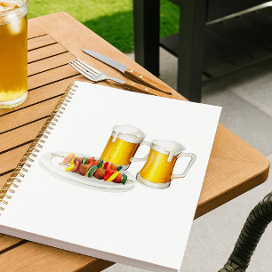 GRILLEN Skewers und Bier Summer Cookie Planer