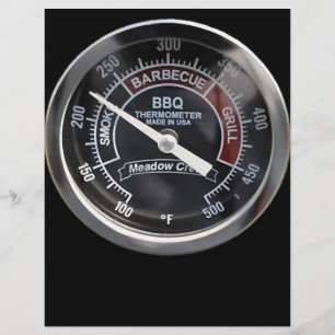 GRILLEN Smoker 225 Grad Temperaturmessung Perfekt Flyer