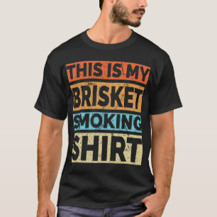 GRILLEN Smoker Das ist mein Brisket-Shirt Retro T-Shirt