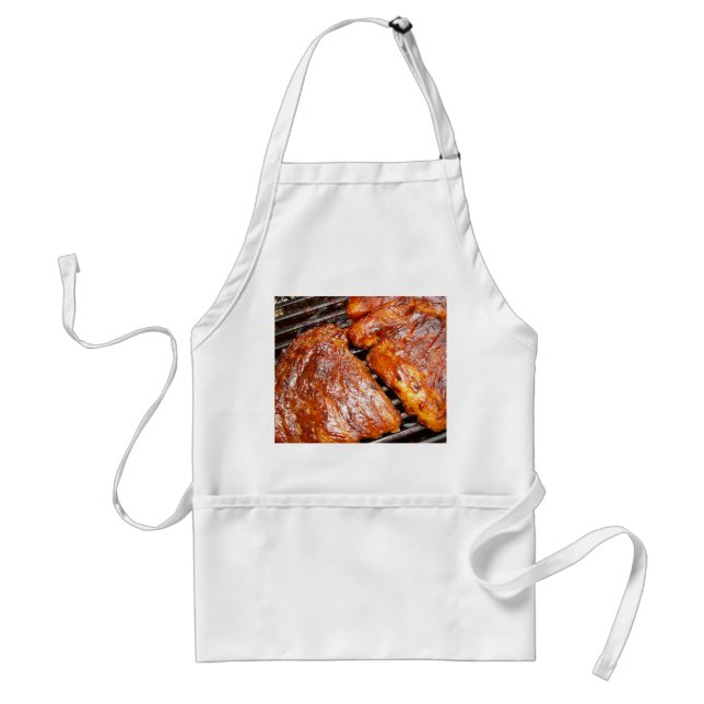 GRILLEN Smoking Ribs kocht Schürze (Vorne)