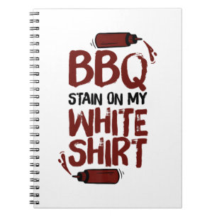 GRILLEN Stain auf meiner White Premium Notizblock