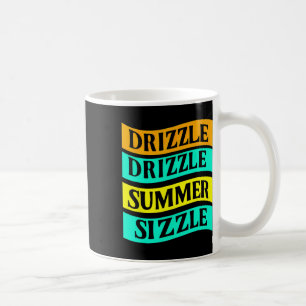 Grillen T-Shirt Funny Drizzle Drizzle Sommergröße Kaffeetasse