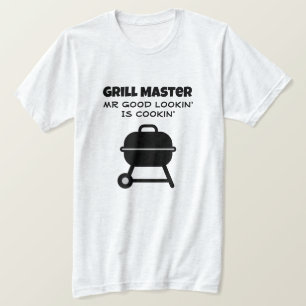 GRILLEN t Shirt für Grillmeister Gut aussehen ist 