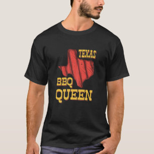 Grillen Texas Queen Barbecue Smoking Meat GRILLEN  T-Shirt