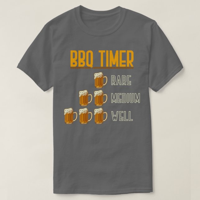 GRILLEN Timer Beer T-Shirt (Design vorne)