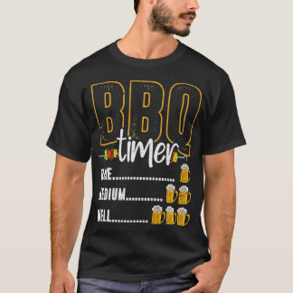 GRILLEN Timer Selten Mittleres Bier Trinken Funny  T-Shirt
