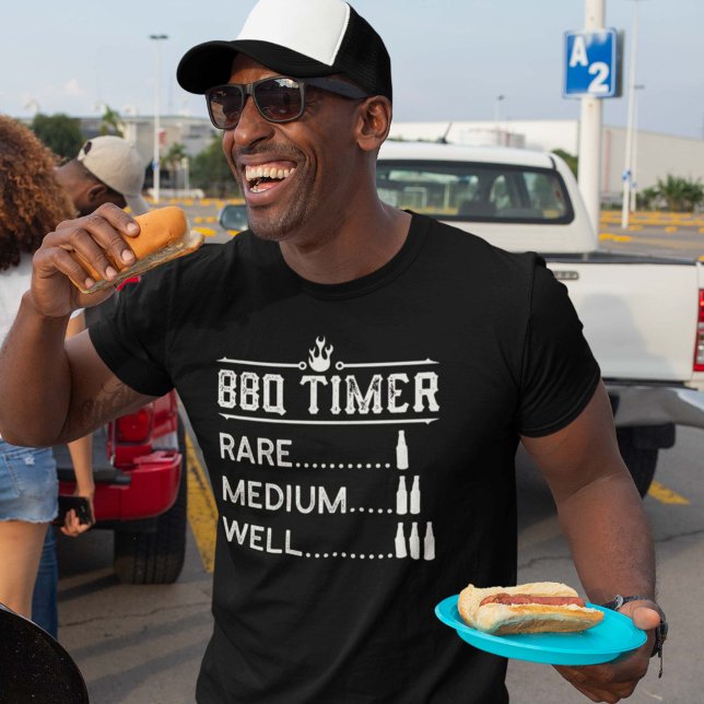 GRILLEN Timer T-Shirt (funny barbecue beer shirt)