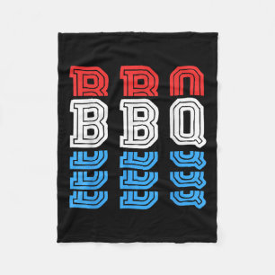 Grillen Us Flag Barbecue Grillen Vatertag Gedenkst Fleecedecke
