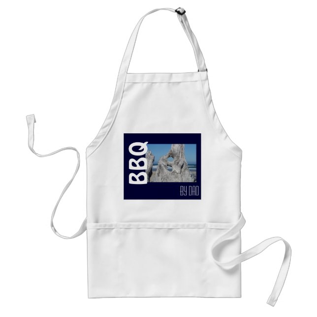 GRILLEN von Vater Schürze Blue Sky Ocean Wave Drif (Vorne)