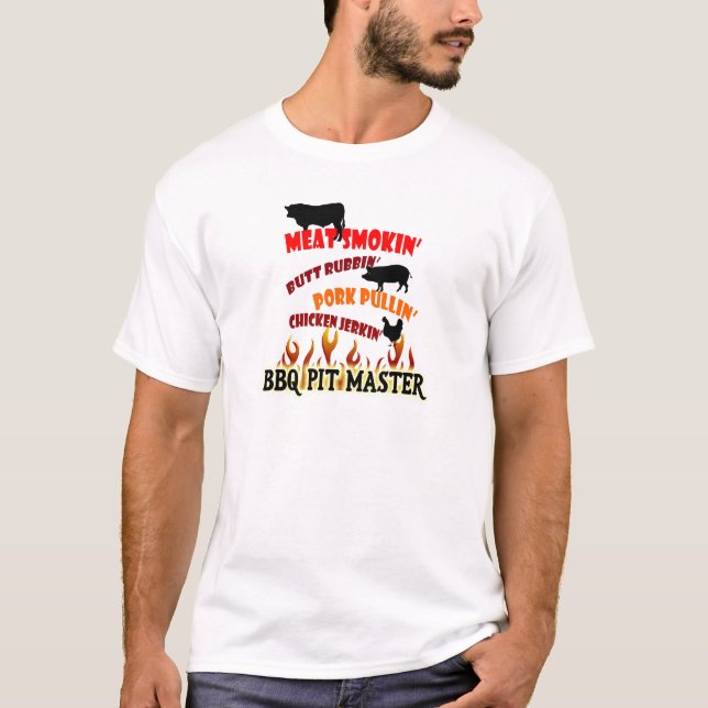 GRILLEN Vorlagenkocher Braggin Rechte T-Shirt (Vorderseite)
