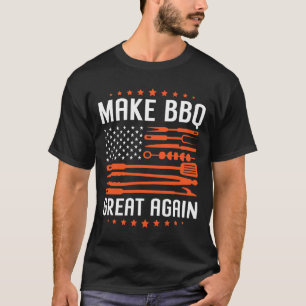 Grillen wieder großartig machen - Trump, der Barbe T-Shirt
