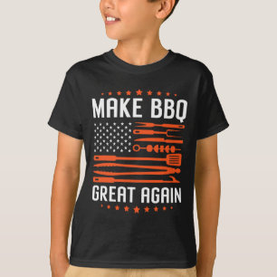 Grillen wieder großartig machen - Trump, der Barbe T-Shirt