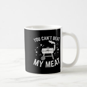 Grillen You Cant Cant Beat my Meat Funny Barbecue  Kaffeetasse