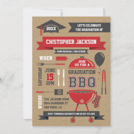 Grillen zur rustikalen Gradation - Einladung II