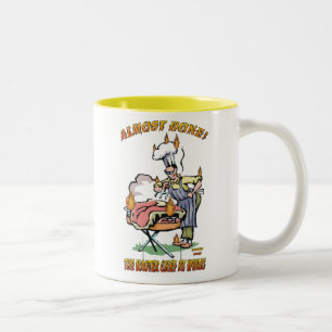 Grillen Zweifarbige Tasse