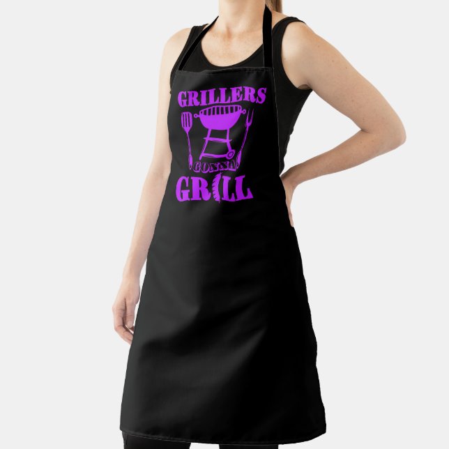 Griller Gonna Grill Grill Grill Lila Schürze (InSitu)