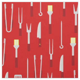 Grillgeräte Sommer BBQ Koch rot Stoff