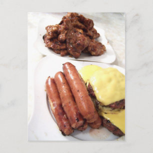 Grillin Postcard Postkarte