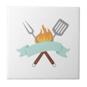 Grillinstrumente Fliese