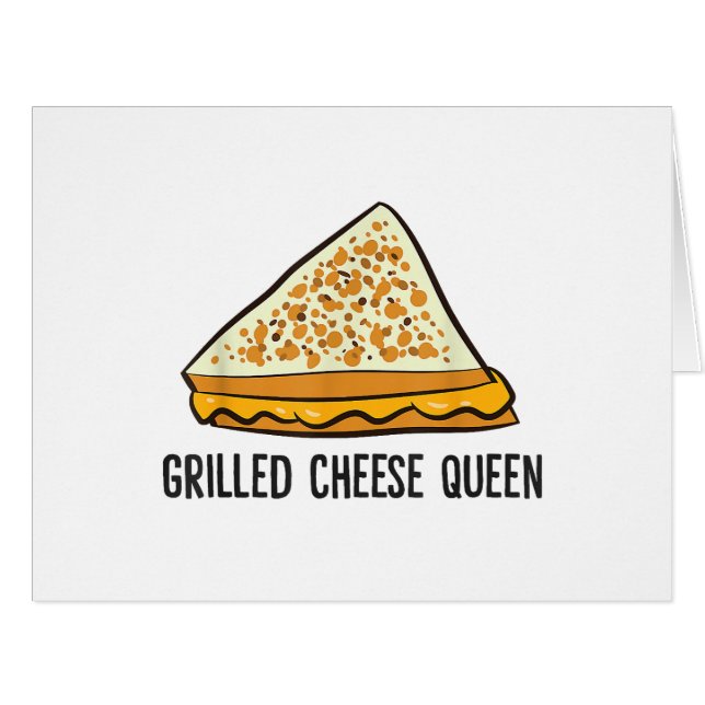 Grillkäse Queen Funny Grilled Cheese (Vorderseite (Horizontal))