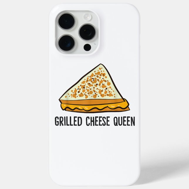 Grillkäse Queen Funny Grilled Cheese Case-Mate iPhone Hülle (Rückseite)