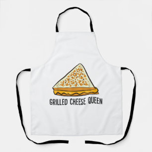 Grillkäse Queen Funny Grilled Cheese Schürze