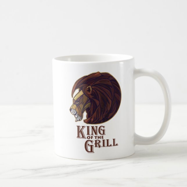 Grillkönig Kaffeetasse (Rechts)