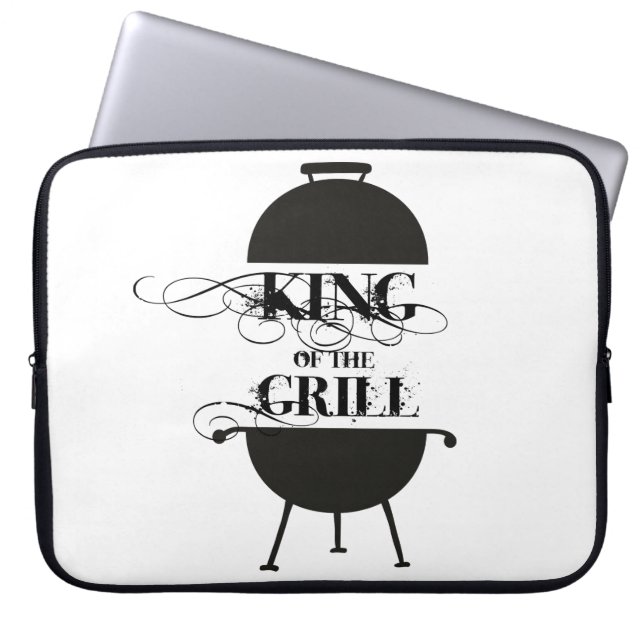 Grillkönig Laptopschutzhülle (Vorderseite)