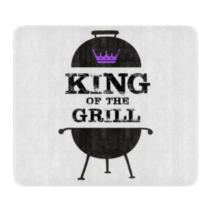 Grillkönig, Lila schwarze Krone Schneidebrett