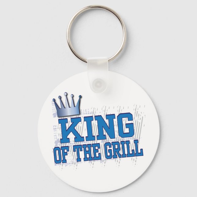Grillkönig Schlüsselanhänger (Vorderseite)