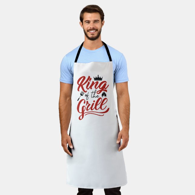 Grillkönig Schürze (Getragen)