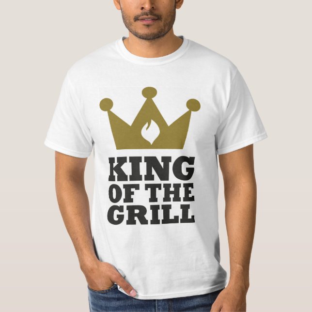 Grillkönig T-Shirt (Vorderseite)