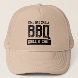Grillmaster dad cool funny trucker hat truckerkappe